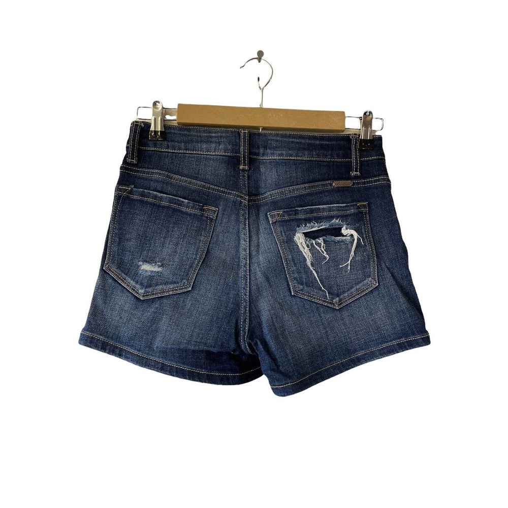 Kancan Estilo Distressed Denim Shorts~Size 27 - image 4